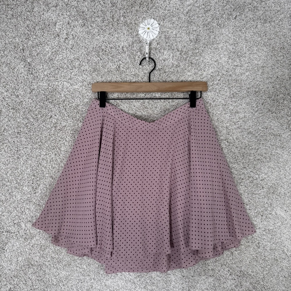 Rebecca Minkoff Pink Polka Dot Skirt / Size 6